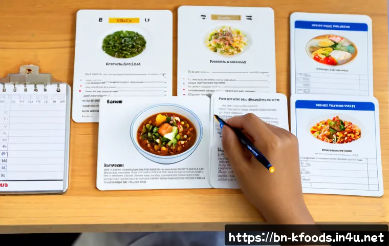 한식조리기능사 필기 합격 전략 - Photorealistic overhead study scene for a Korean cuisine certification written exam, a focused adult...
